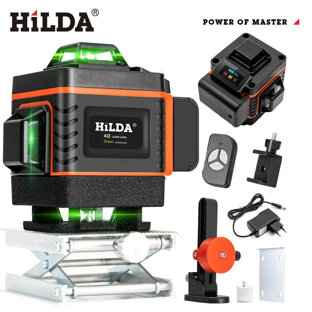 HILDA 16/12Lines 4D Laser Leve - Industrial Laser Level review and price