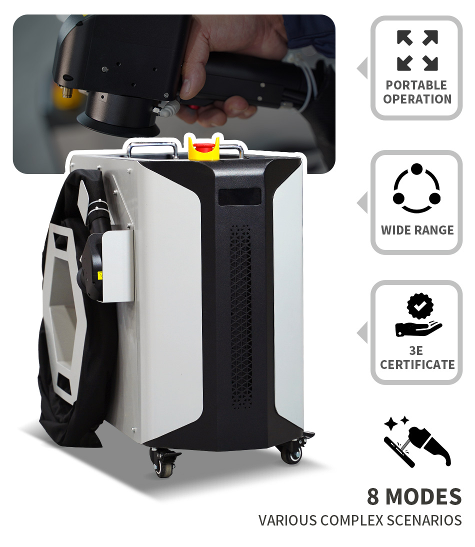 Laser Cleaning Machine for Rus - Industrial Laser Paint Remover review and price