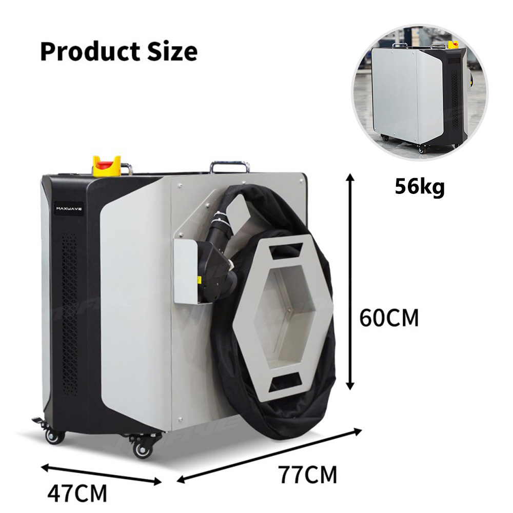 Maxwave 300W Laser Cleaner Por - Industrial Laser Paint Remover review and price