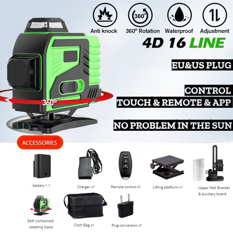 Tripod/Nivel A Laser 16 Lines  - Industrial Laser Level review and price